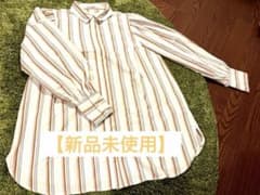 CLASSICAL ELF ストライプ柄 長袖シャツ Mサイズのサムネイル