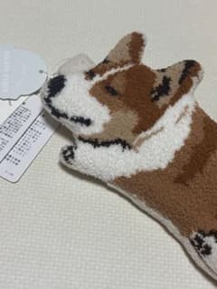 ジェラートピケ SLEEPING DOG ジャガードアイマスク　コーギーのサムネイル