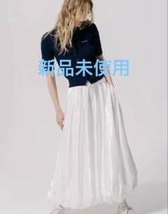 新品正規品】THETOÉ thetoe Bercy Balloon Skirt - メルカリ