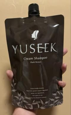 新品未使用☆ ユーシーク クリームシャンプー ダークブラウン 350g