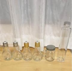 【最終値下げ】ハーバリウム 瓶 6本セットのサムネイル