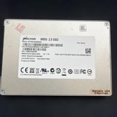 高耐久SSD】 Micron 2.5インチ960G - メルカリ