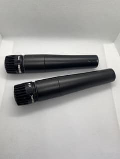 【美品 2本セット】 SHURE SM57 ダイナミックマイク 2本セット Yahoo!オークション - 【A】Shure SM57 2本セット ビンテージ 音の良い