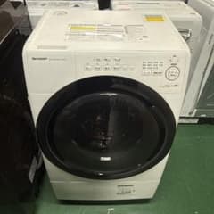 ◾️SHARP ドラム式洗濯機 本体 ホワイト 2022年製 生活家電 格安