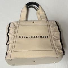JILL by JILLSTUART フリルトートバッグ 小 ホワイトのサムネイル