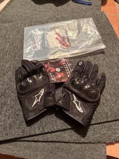 Alpinestars グローブ カーボンプロテクター Mサイズ ブラック 新品 