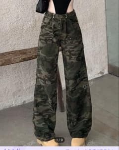 SHEIN 迷彩デニム Sのサムネイル