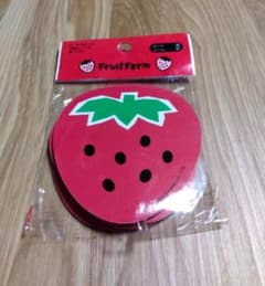 いちご ダイカット Fruit Farm メモ帳 カード サンリオ 平成レトロのサムネイル