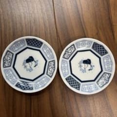 이치 반 쿠지 약 가게의 한 사람마다 그림 접시 고순