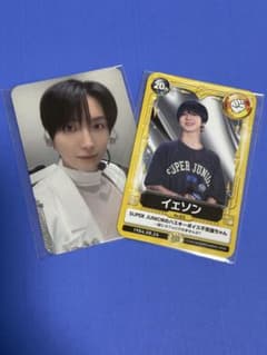 SUPER JUNIOR イェソン &イトゥク 会報 トレカ スペシャルキット