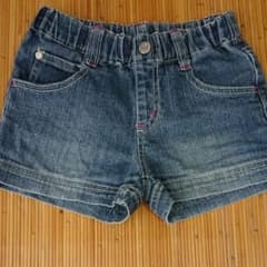 110センチ☆デニムショートパンツのサムネイル