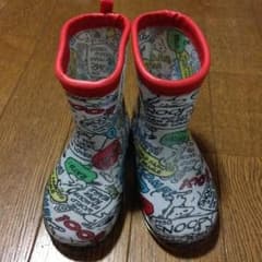 ミルク様専用 新品 スヌーピー レインブーツ 14㎝のサムネイル