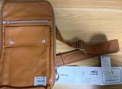 【美品】PORTER ブラウンショルダーバッグのサムネイル