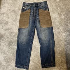 DIESEL パッチワーク ワイドデニムのサムネイル