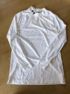 Under Armour HeatGear ホワイト長袖シャツ LGのサムネイル