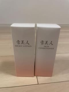 雪美人　スキンコンディショナー、ミルキィローション2本セット 雪美人スキンコンディショナー | 寿康美株式会社