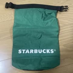 STARBUCKS ウォータープルーフバッグ グリーンのサムネイル