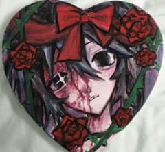 オリジナル 手描きイラスト キャンバス 病み絵のサムネイル