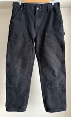 Carharttダブルニー ブラックB136 BLK W33L32 Carharttダブルニー ブラックB136 BLK W33L32 - メルカリ