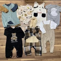 値下げ！ベビー70〜80.まとめ売り32点！美品！早い者勝ち！のサムネイル