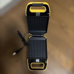 【未使用品】Vitantonio ホットサンドメーカー イエローのサムネイル