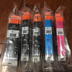 キャノン Canon BCI-350/351X互換インク 新品未開封のサムネイル