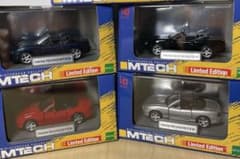 未開封　MTECH 1/43 マツダ ロードスター NB1 ミニカー 4台セット 未開封 MTECH 1/43 マツダ ロードスター NB1 ミニカー 4台セット