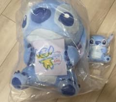 Disney Stitch 봉제인형 2점 세트 A상 D상 신품 미개봉