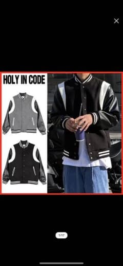 HOLY IN CODE ジャケット スタジャンのサムネイル