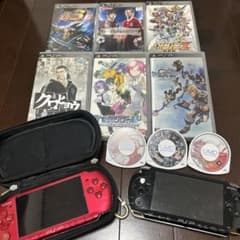 【まとめ売り】PSP本体 2台 ＋ ソフトのサムネイル
