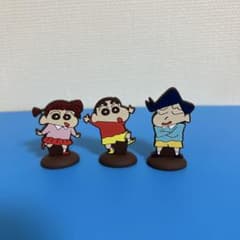 クレヨンしんちゃん ラバーマスコット 3種セットのサムネイル