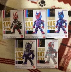 コンバージ仮面ライダー 143 144 145 146 147 全5種類セット - メルカリ