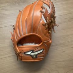 Mizuno Global Elite 硬式グローブ オレンジのサムネイル