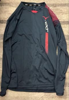 MIZUNO NEXT 陸上用シャツ ネイビー Lサイズのサムネイル