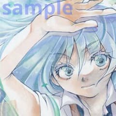 手描きイラスト＊ 小色紙 アナログ コピック 原画 オリジナル 創作