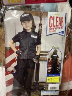子供用コスプレ　SWAT 120のサムネイル