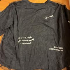ロゴプリント 半袖Tシャツ ブラックのサムネイル
