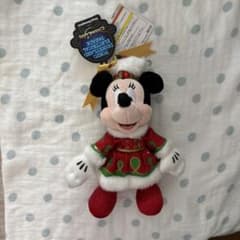 ディズニー　ミニー　ぬいぐるみバッジのサムネイル