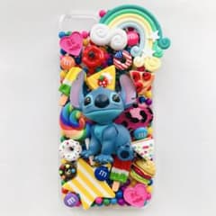 スティッチ デコレーション iPhoneケースのサムネイル