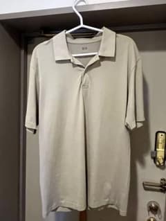 UNIQLO ユニクロ ポロシャツ ベージュ メンズのサムネイル