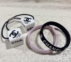 CHANEL ヘアゴム 3点セット ノベルティ - メルカリ
