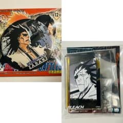 BLEACH 更木剣八 コレクション缶バッジ ドミノ風アクリルキーホルダー
