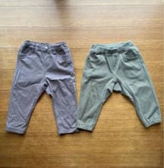 子供パンツ2点セット（アプレレクール&無印良品）のサムネイル