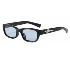 GEEK SILVER SPIKE SUNGLASSES BLUE FRM - メルカリ