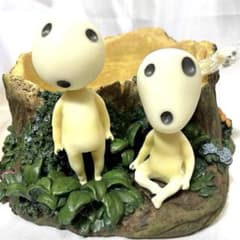 廃盤レア】ジブリ もののけ姫 コダマの住処 プランター 美品 箱付き