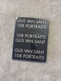 108 PORTRAITS / GUS VAN SANT ガス・ヴァン・サントのサムネイル