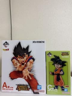 一番くじ ドラゴンボール A賞 孫悟空 C賞 孫悟天 フィギュアのサムネイル