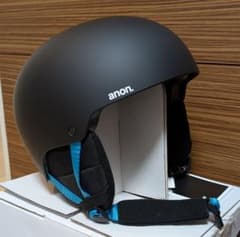 新品 anon RAIDER 3 ASIA サイズМ マットブラック×ブルー - メルカリ