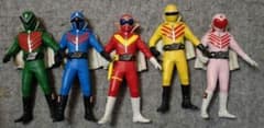 サ*ン様 秘密戦隊ゴレンジャー ソフビ 5体セット 2004年版 サ*ン様 秘密戦隊ゴレンジャー ソフビ 5体セット 2004年版 - メルカリ