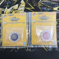 원피스 이치 반 쿠지 H상 아크릴 잡화 어소트 로그 카운터 2종 세트